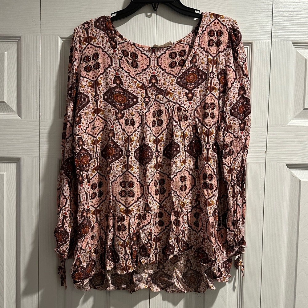 Altar’d State Pink Blouse